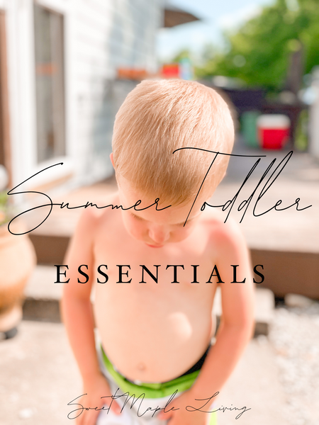 Summer Toddler Play Essentials