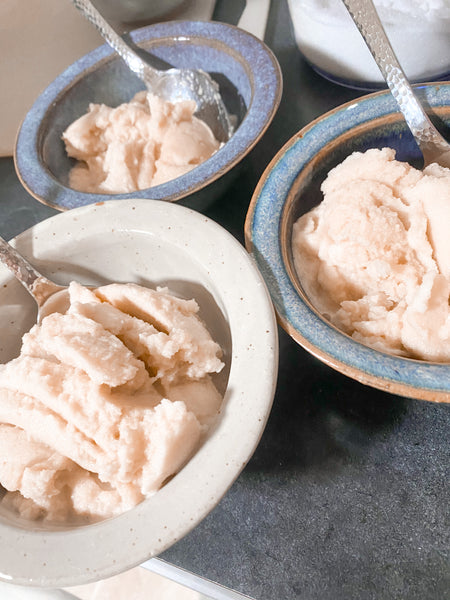 Sweet Maple Living’s Snow Cream Recipe