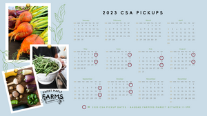 1 Month of 2023 CSA Share (2 weeks worth)