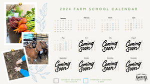 Farm School Tuition - 1 Month