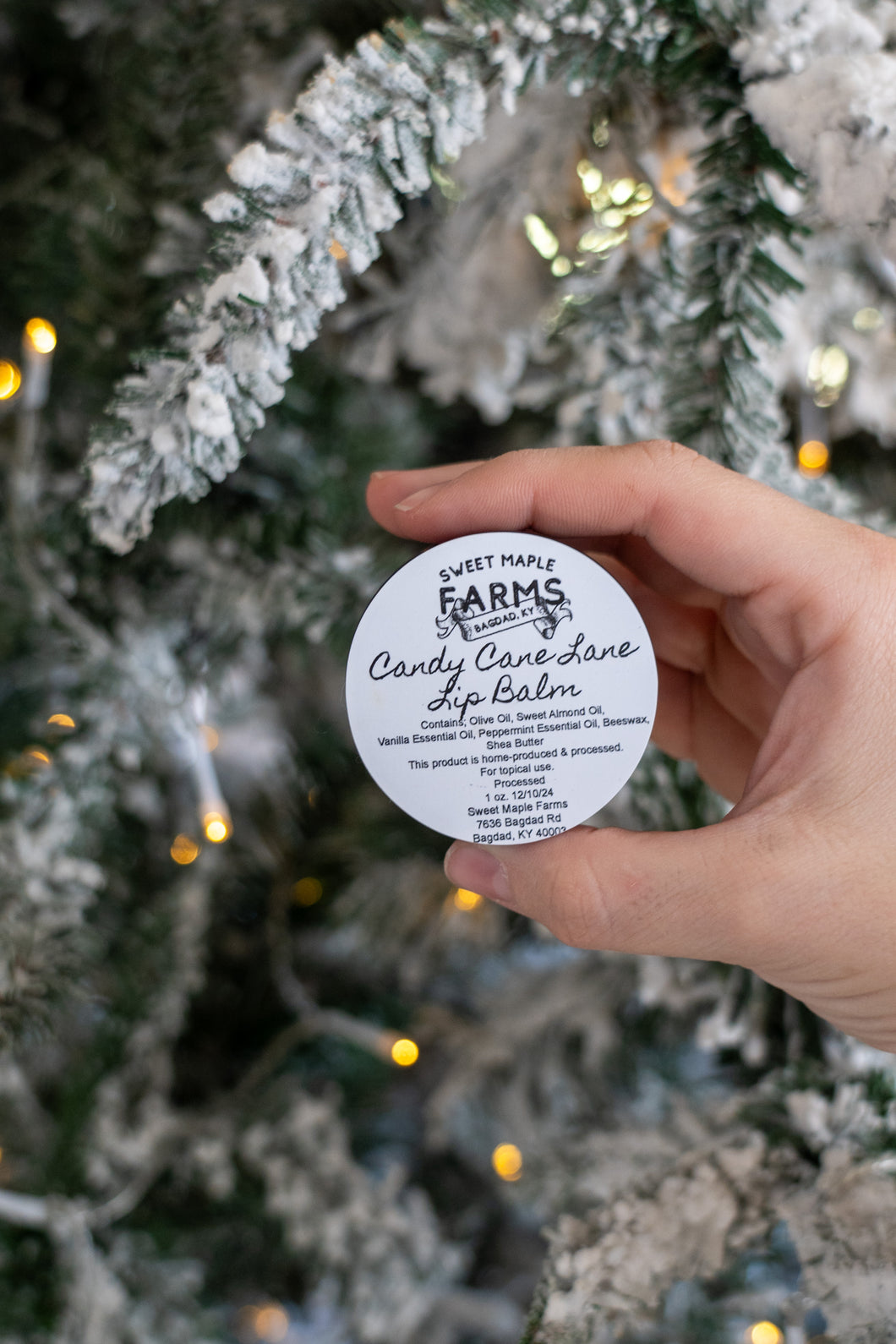 Candy Cane Lane Lip Balm