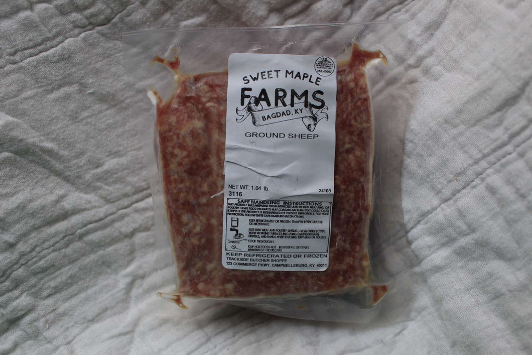 1 lb. Frozen Package Pasture Raised - Ground Sheep