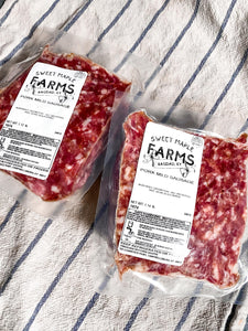 1 lb. Frozen Package Pasture Raised Mild Sausage - Pork